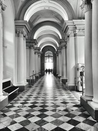 Corridor of building