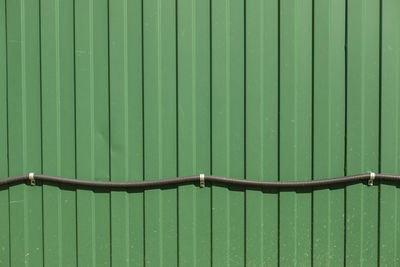 Full frame shot of metallic fence