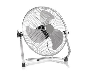 View of electric fan in container