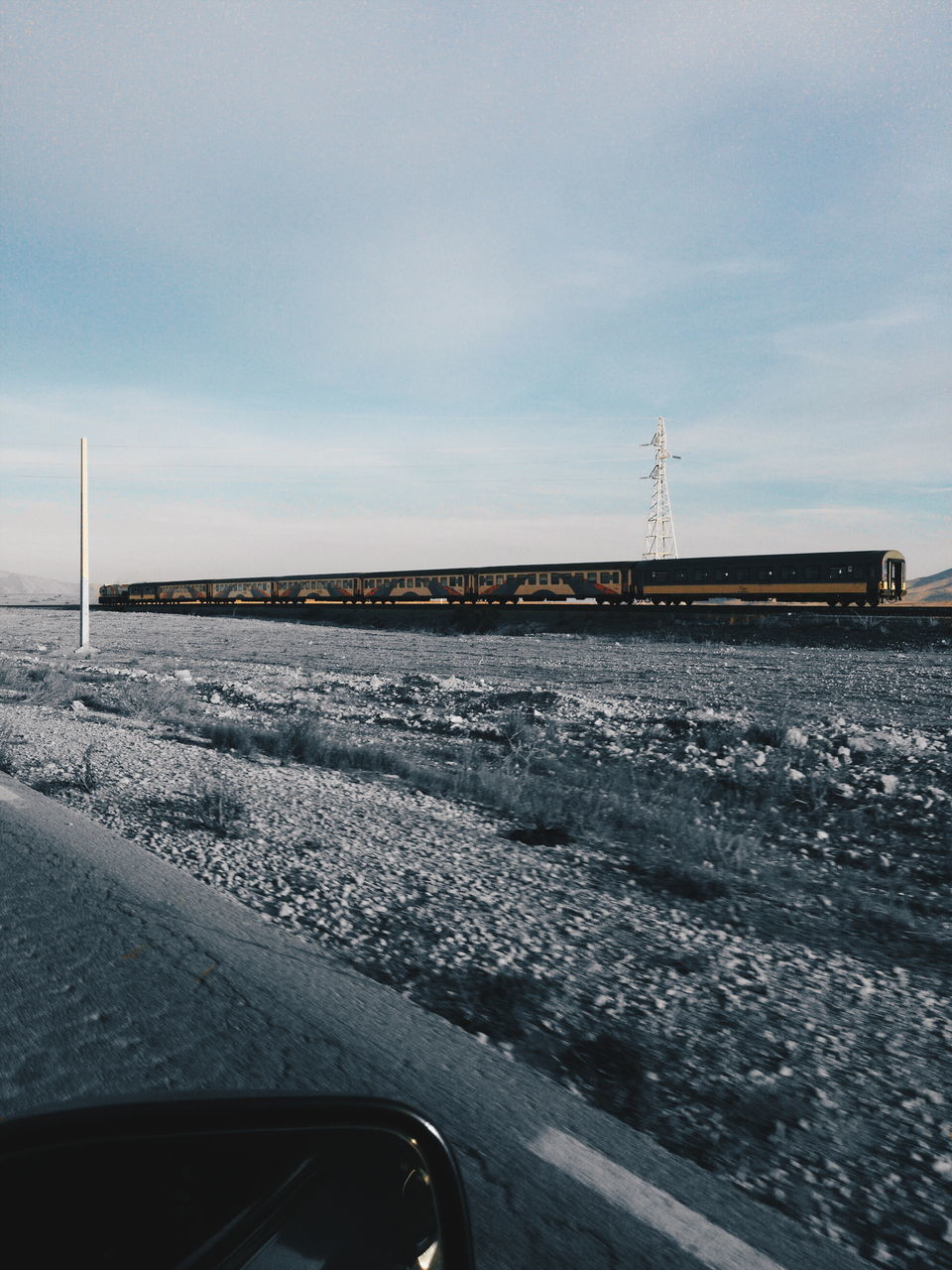 VIEW OF ROAD AGAINST SKY