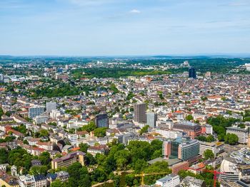 Aerial view of cityscape