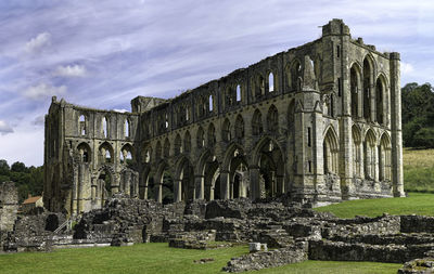 Old ruins against sky