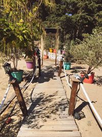 Lifeguard hut on beach