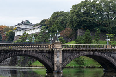 The imperial palace in tokyo, japan. the imperial palace is where the japanese emperor lives nowaday