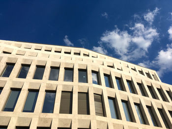 Low angle view of building against sky