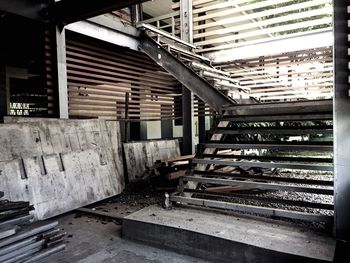 Staircase in corridor