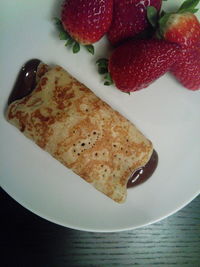 Close-up of food in plate