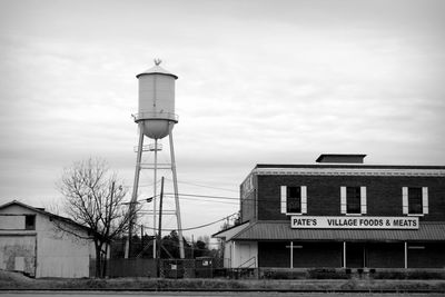 Buildings against sky