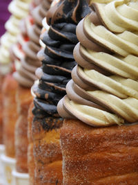 Czech delicious food - chimney cakes. 