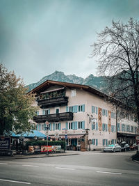 Buildings in city against sky