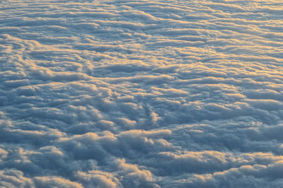 Low angle view of clouds in sky