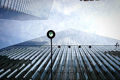 Low angle view of modern office building