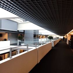 Interior of modern building