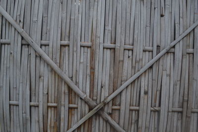 Detail shot of metallic structure