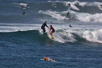 People on beach