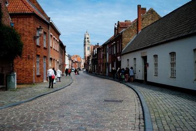 View of city street