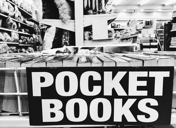 Stack of number for sale in store