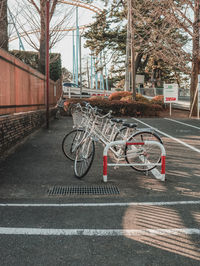 Bicycle on street