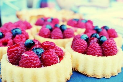 Close-up of strawberries