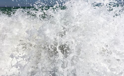 Close-up of splashing water