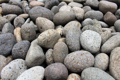 Full frame shot of stones