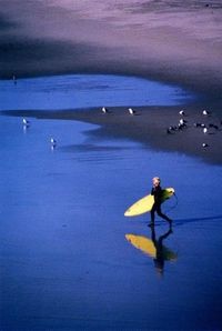 People on boat in sea