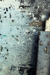 Full frame shot of weathered door