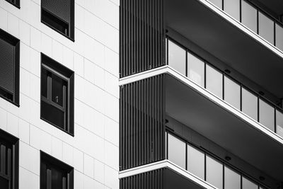 Low angle view of building in city