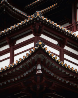 Low angle view of temple building