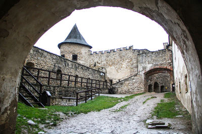 Castle against clear sky