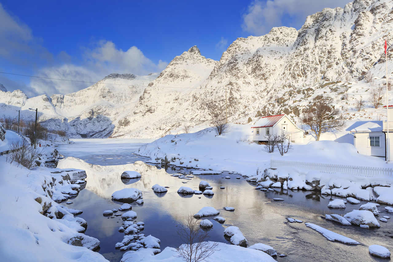 A i Lofoten, Barents Sea, Lofoten Islands, Northern, Town, arctic, atlantic, coast, cold, europe, fishing, fjord, harbor, holiday, ice, landscape, mountains, nature, nordic, nordland, north, north sea, norway, norwegian, ocean, outdoor, outdoors, polar ci