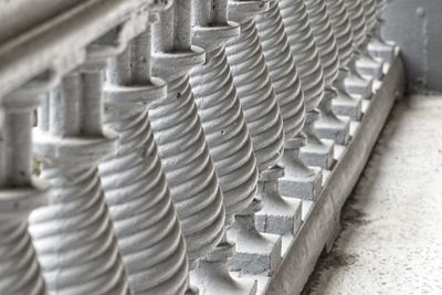 Full frame shot of spiral staircase