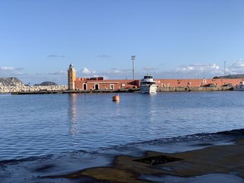 Buildings at waterfront