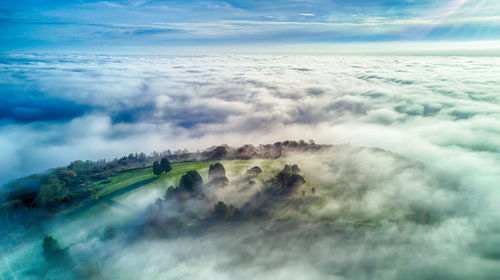 Scenic view of cloudscape against sky