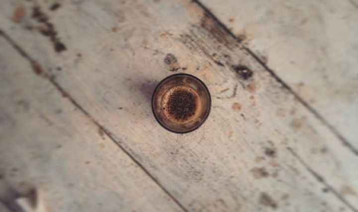 CLOSE-UP OF RUSTY ABANDONED ON WOOD