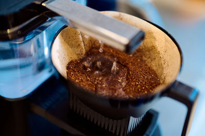 Close-up of coffee