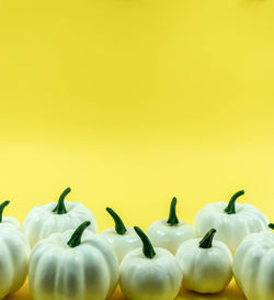 Close-up of yellow bell peppers