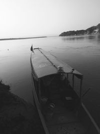 Boats in sea