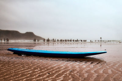 Panoramic view of sea against sky