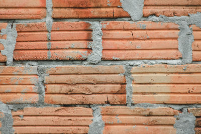 Full frame shot of brick wall