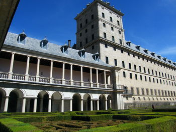 Low angle view of historical building