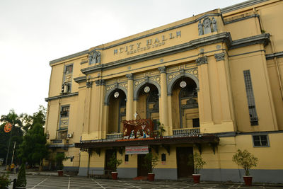 Low angle view of a building