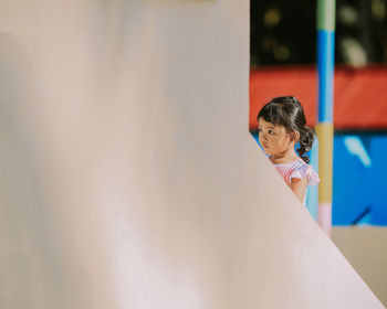 Portrait of kids at the playground