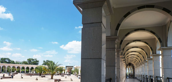 View of historic building against sky