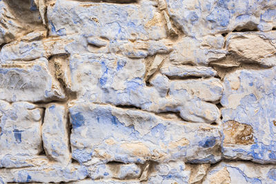 Full frame shot of stone wall