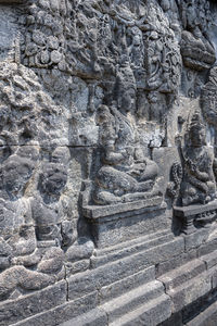 View of buddha statue