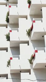 Low angle view of residential building