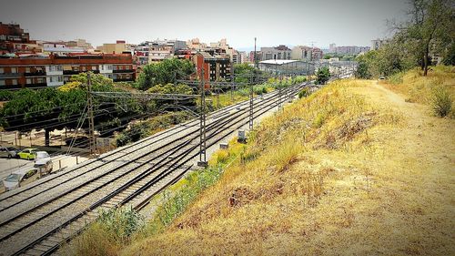 Built structure with plants in foreground