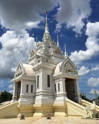 Low angle view of cathedral against sky