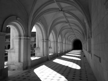 Corridor of building